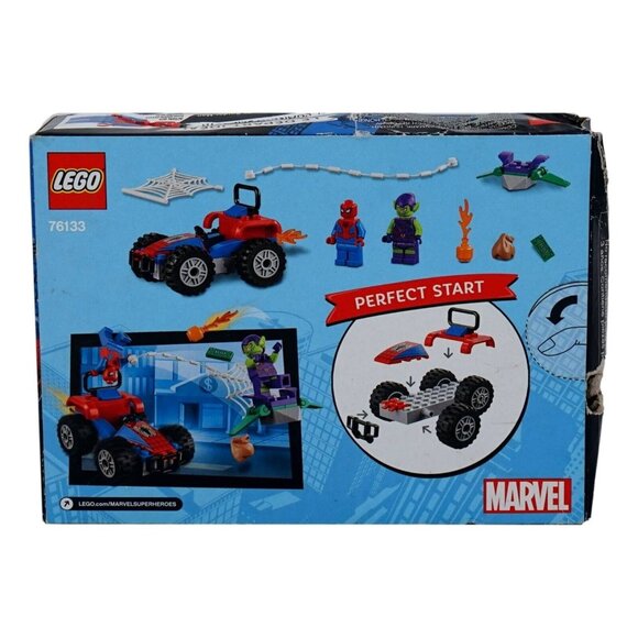 LEGO 76133 Spider-Man Car Chase 52 Piece Building Toy w/ Green Goblin Figure | N - Picture 4 of 6